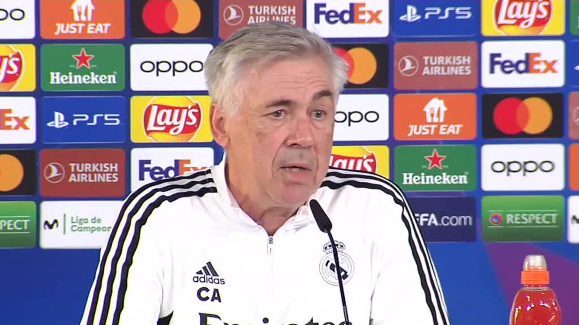 Ancelotti: "No falté el respeto a nadie, solo dije lo que todo el mundo piensa"