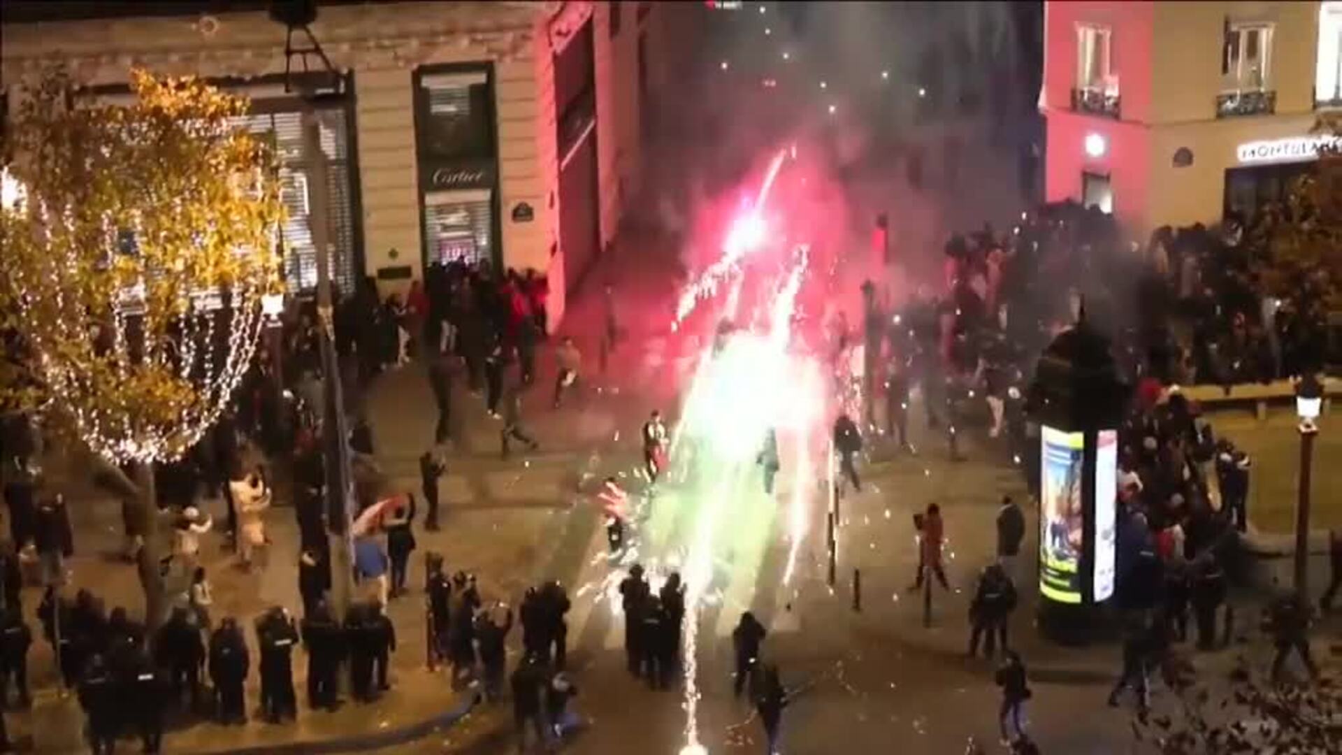 La cara b del triunfo: París sufre las consecuencias de los éxitos de Marruecos y Francia en Catar