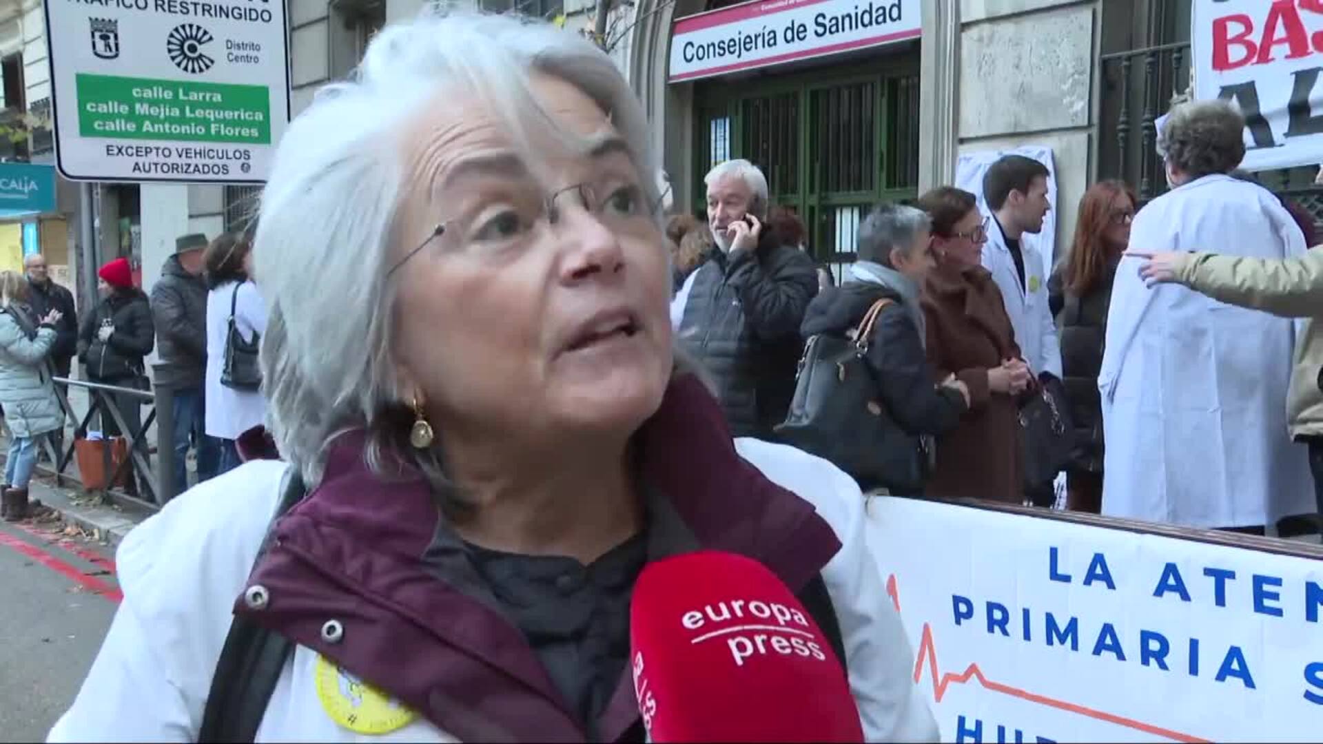 Pediatra que se encerró en la Consejería: "No somos activistas ni queremos montar bronca"