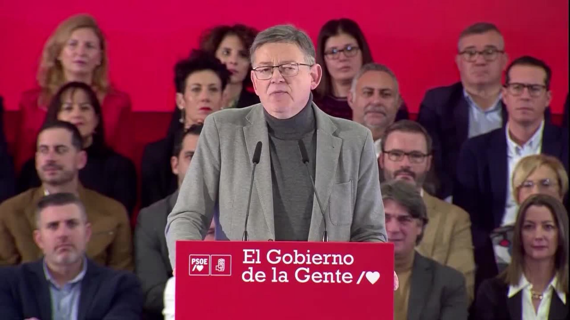 Puig reivindica a un PSOE "en modo solución" frente un PP "en modo electoral"