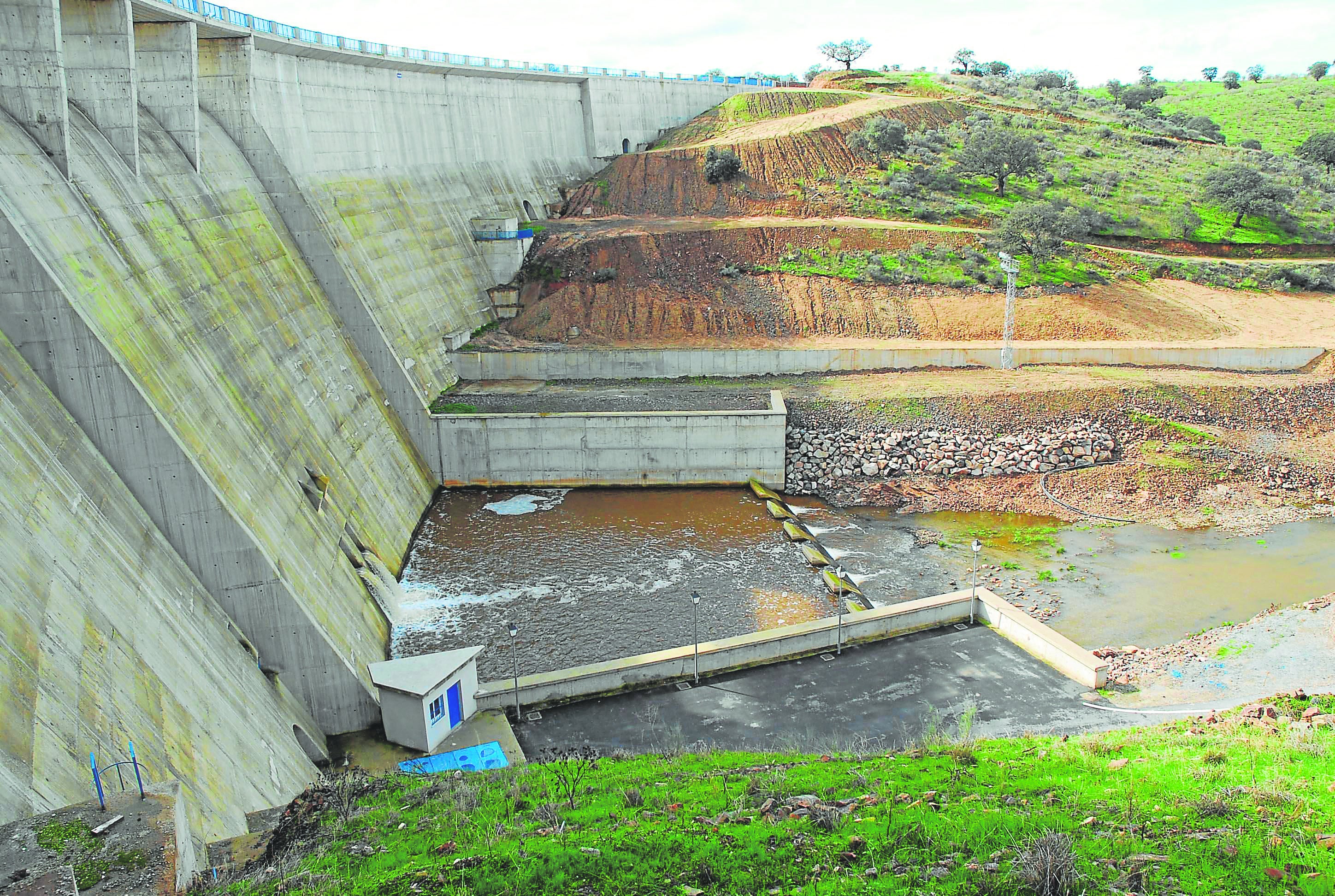 La presa de La Colada, en una imagen de archivo