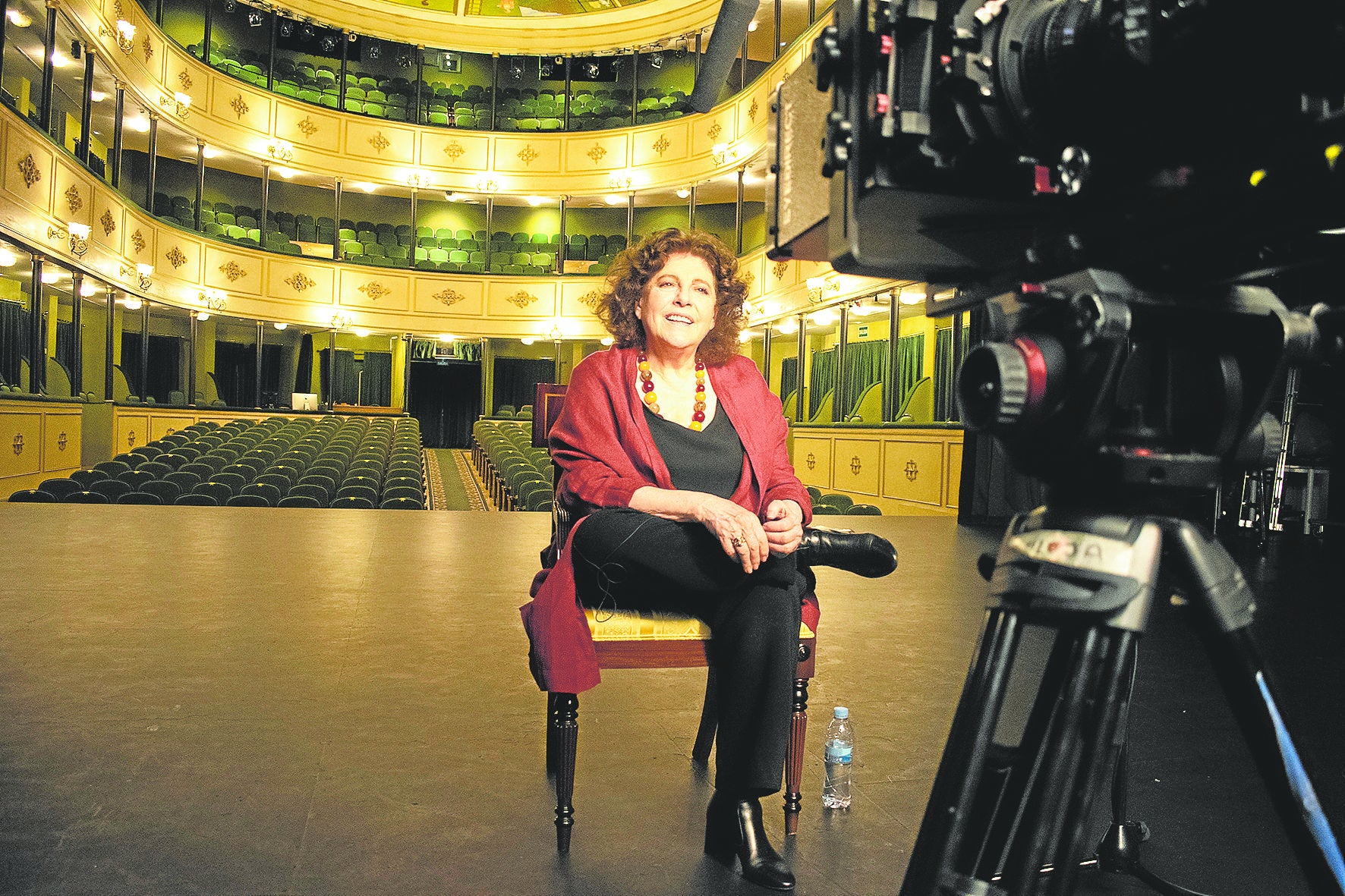 Charo López, en el Liceo de Salamanca