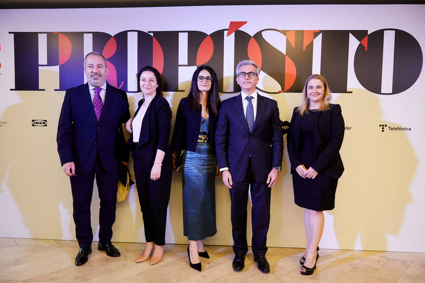 Daniel Gil, Susana Cortés, Esther Espinosa, Jesús Ponce y Natividad Calvente, de Novartis España.