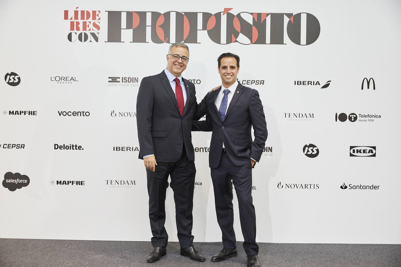 Luis Quintiliano, presidente, y David Lerma, CFO de McDonald's