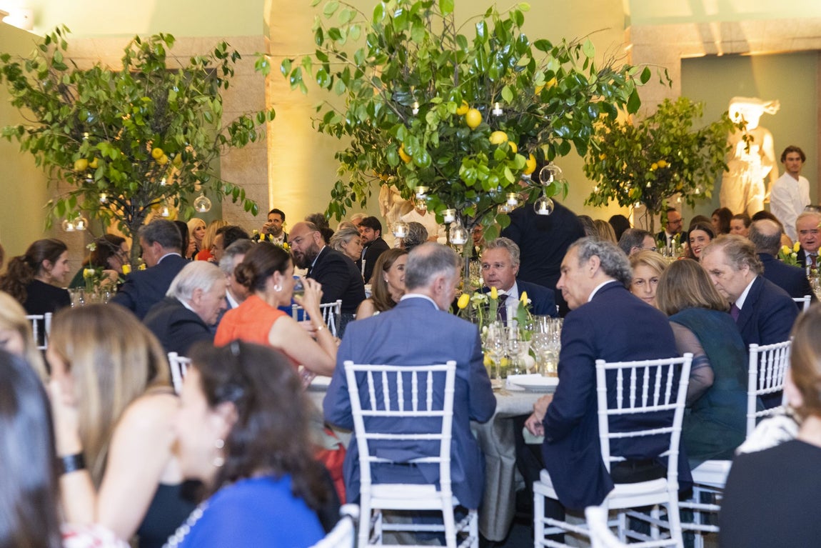 Sala central de la Real Academia de Bellas Artes de San Fernando, donde se celebró la gala