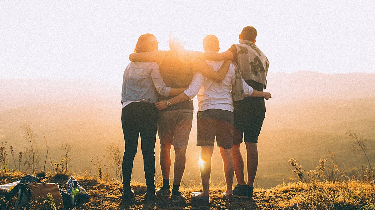 Sé amable con los tuyos y serás más feliz.