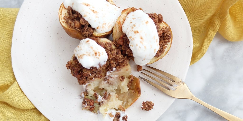 Cómo preparar manzanas asadas en una freidora de aire y que queden perfectas