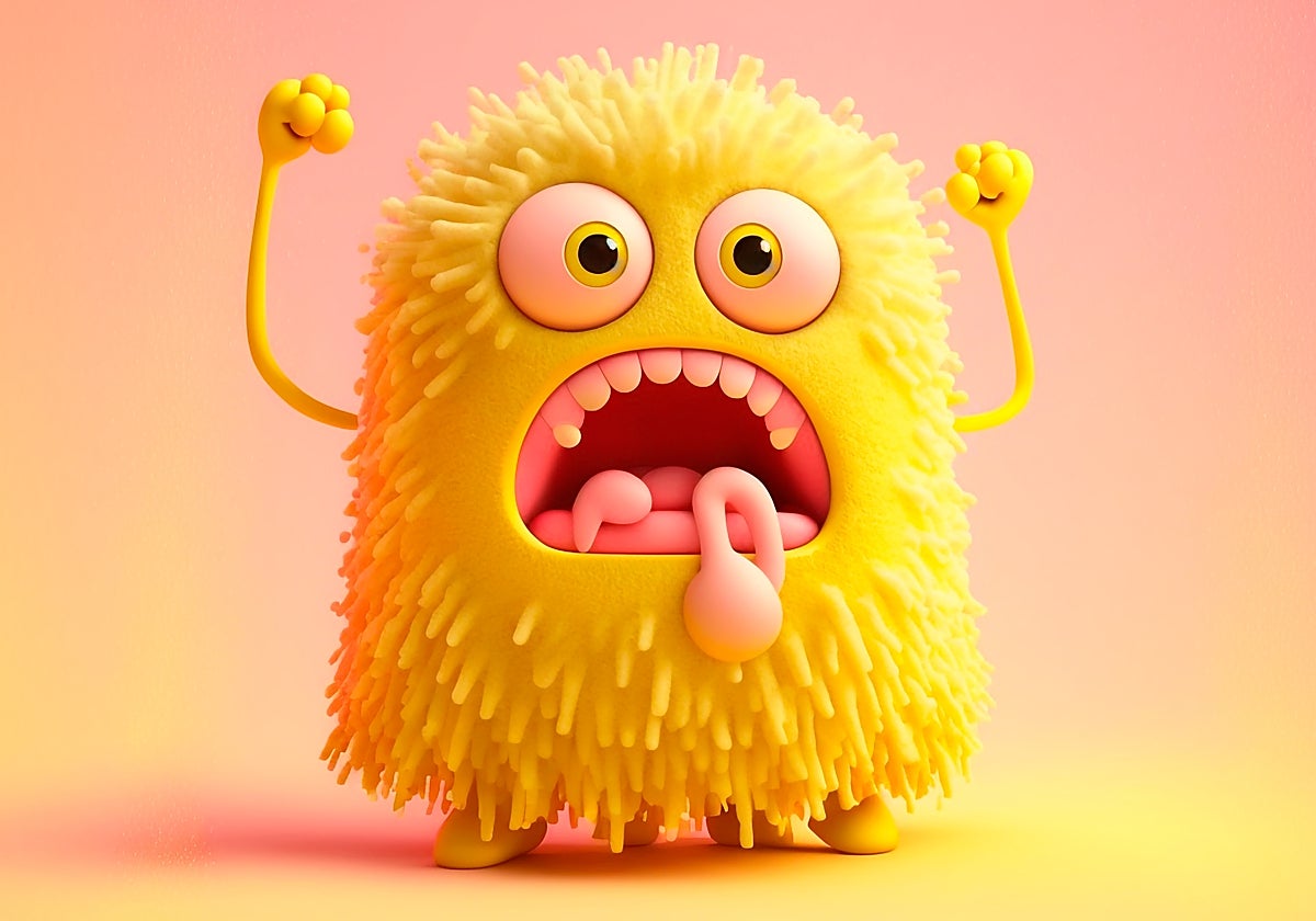 ¿Y si la ansiedad fuese un monstruo amarillo con los ojos desorbitados?