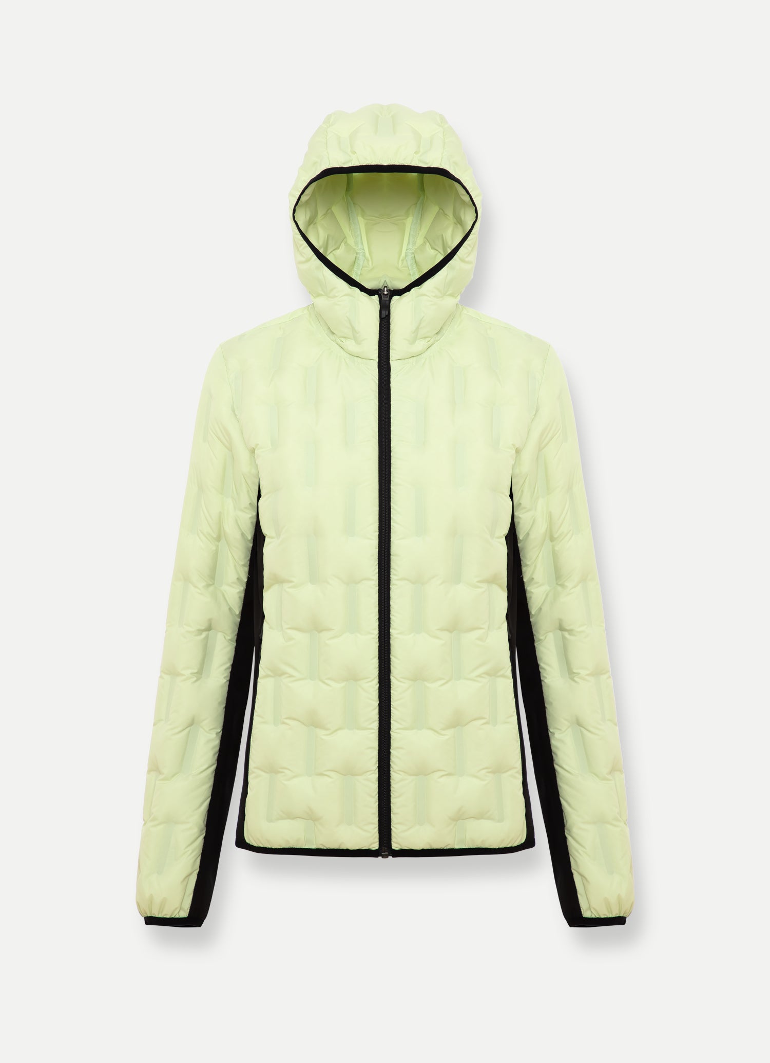 Esta chaqueta con plumas de capucha fija es perfecta para hacer esquí. Además de su precioso color, tiene el tejido necesario para no enterarse de las bajas temperaturas. 299 euros en Colmar, expertos en ropa de esquí.