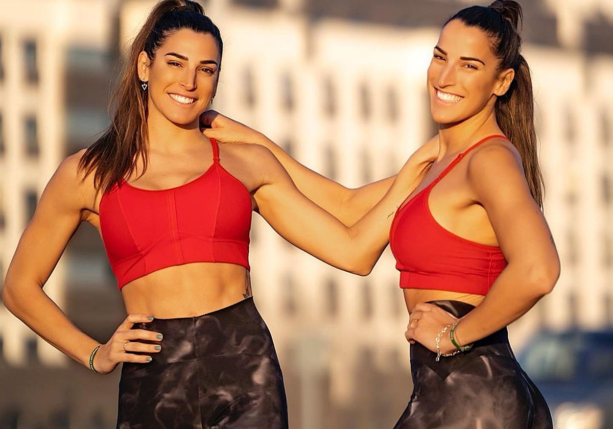 Esther y Gema Pineda, entrenadoras personales.