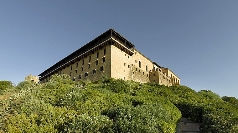 Vista del Parador de Carmona.