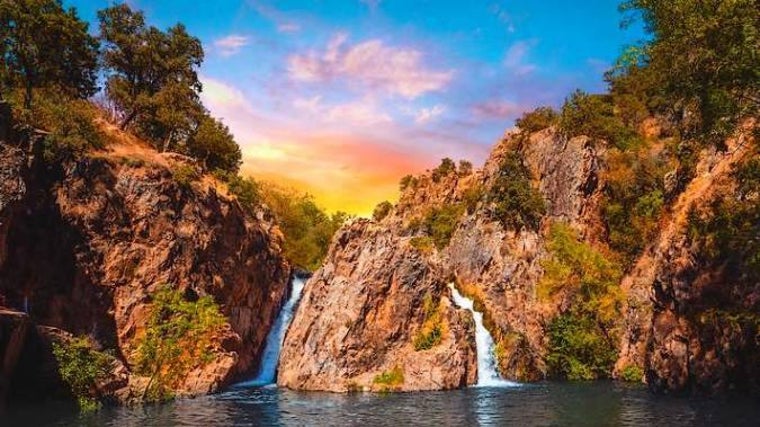 Cascada del Hervidero.