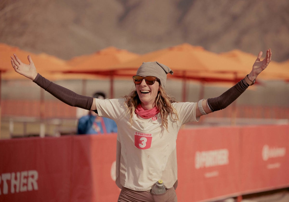 La ultramaratoniana Camille Herron, de 42 años.