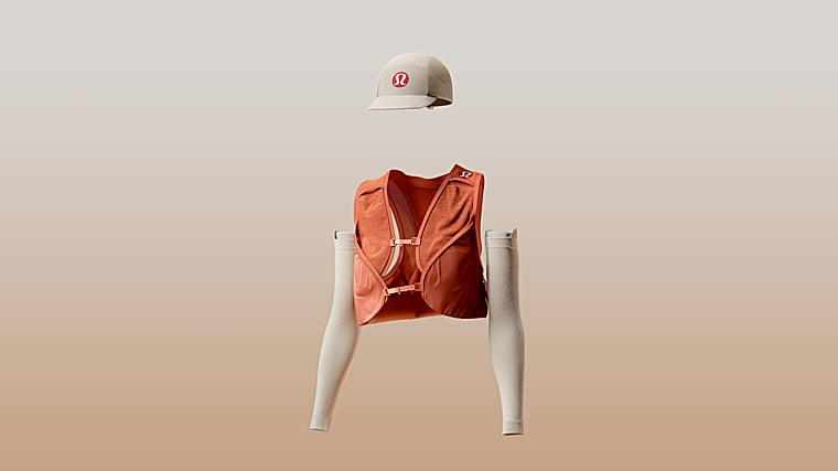 Ropa y complementos de Lululemon.