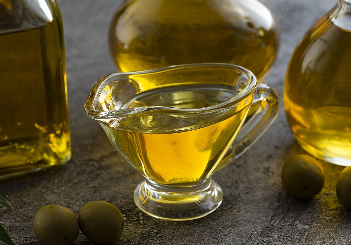 Aceite de oliva virgen extra.