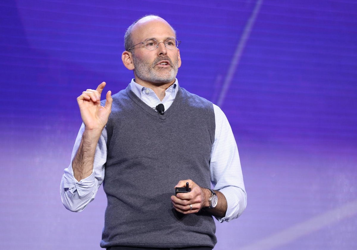 El Dr. Judson Brewer, durante una conferencia reciente sobre ansiedad.