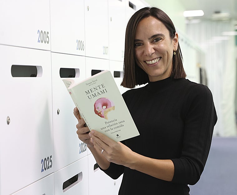 Teresa Terol, en la redacción de ABC.