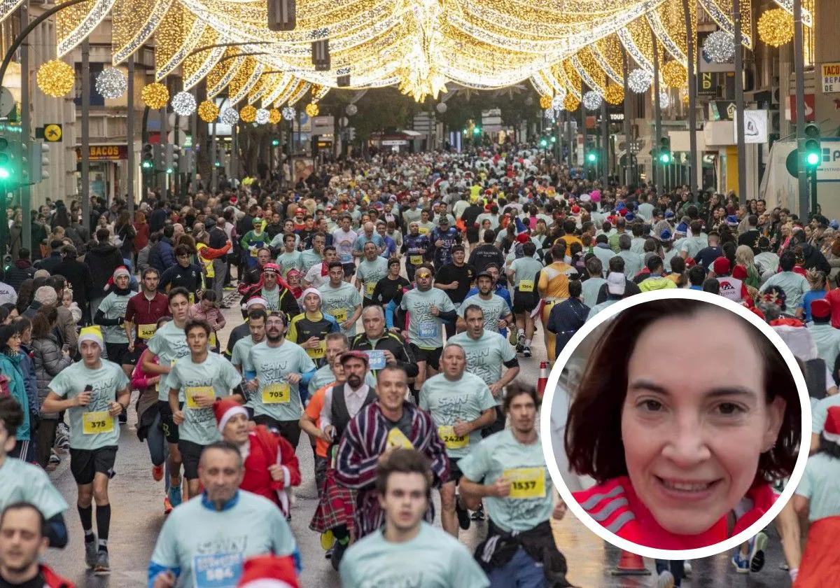 La San Silvestre de Murcia, una de las muchas que se han celebrado estos días en España