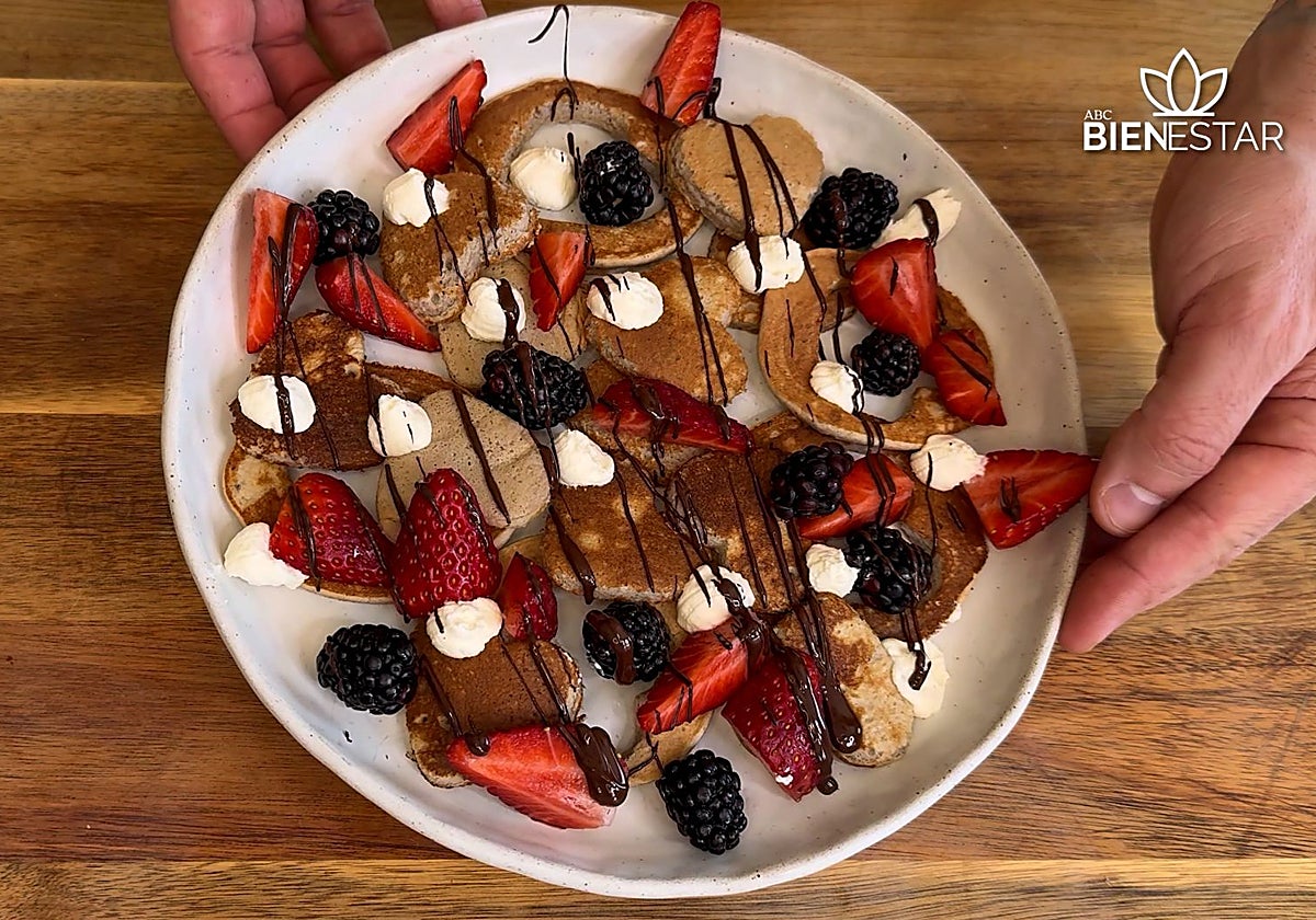 Tortitas de San Valentín.