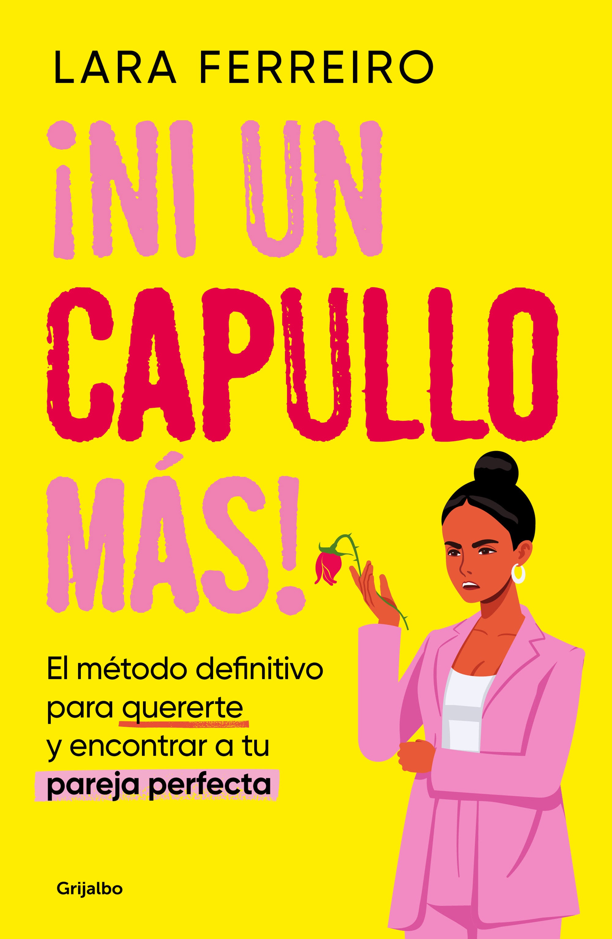 El último libro de la psicóloga Lara Ferreiro, '¡Ni un capullo más!', es un viaje terapéutico para recuperar la autoestima y  con ella, el criterio real de lo que nos merecemos y queremos en una relación, además de claves y consejos para una  búsqueda del amor adecuada. Desde el análisis y la experiencia, la autora ha diseñado un procedimiento para quererte y  encontrar a la persona ideal para ti: El método de los cinco anillos.