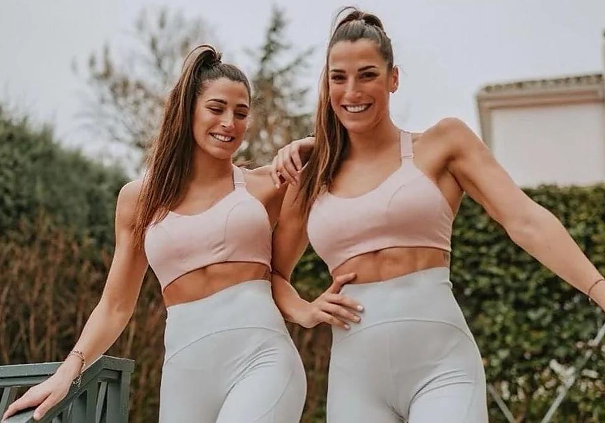 Las entrenadoras personales Gemelas Pin.