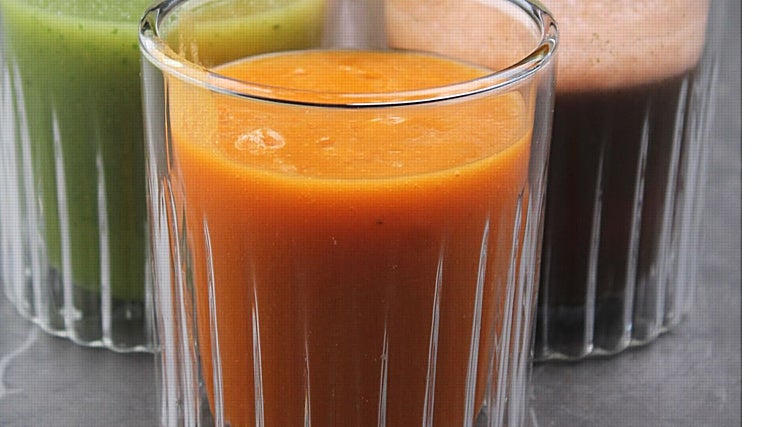 Smoothie de zanahoria.