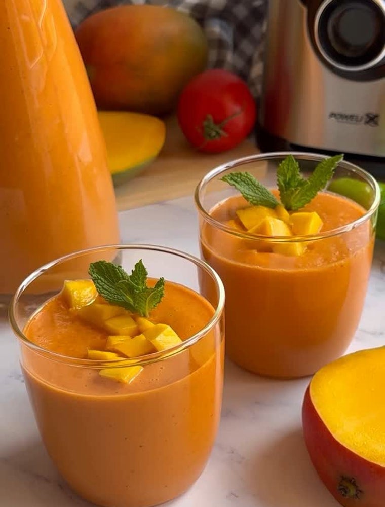 Gazpacho de mango