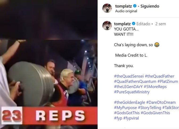 Tom Platz y sus increíbles 23 repeticiones
