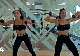 Entrenamiento fullbody con las Gemelas Pin.