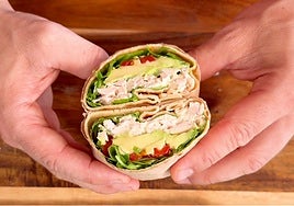 Wrap de aguacate y atún, la receta del Chef Bosquet para comer ligero en el trabajo