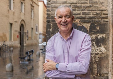 Javier García Campayo, en Zaragoza.