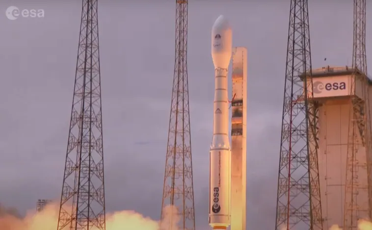 Éxito en el lanzamiento del nuevo cohete europeo, Vega-C