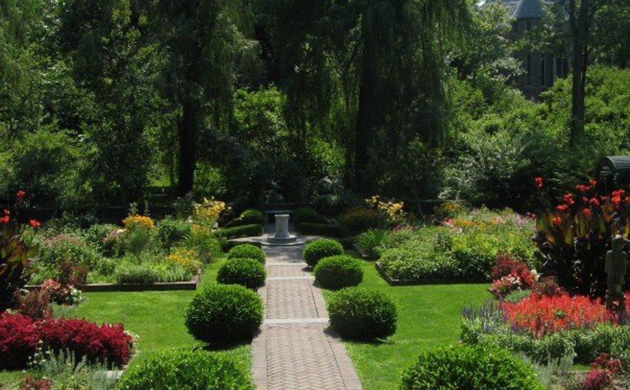Un jardín de Shakespeare en el Vassar College, Estados Unidos
