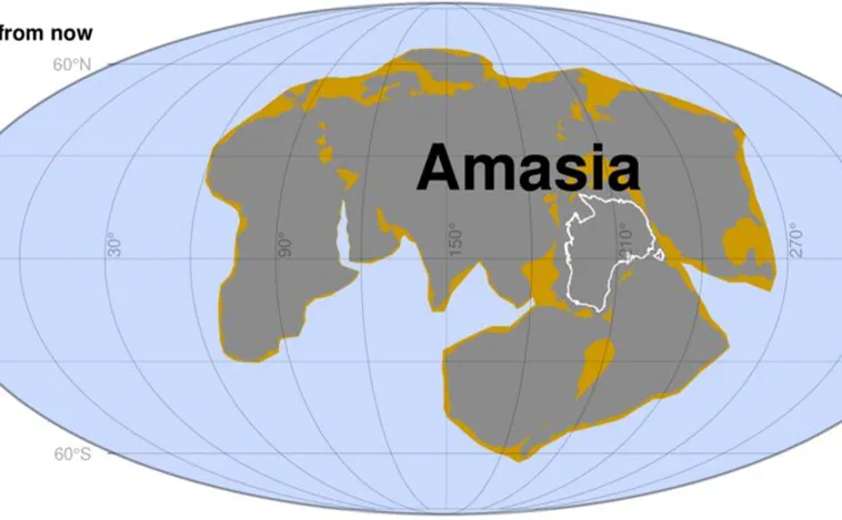 Así será Amasia, el próximo supercontinente que se formará en la Tierra