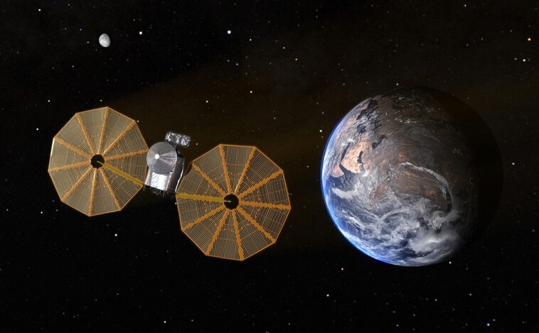La NASA convierte la Tierra en una honda gigante para lanzar una nave a los asteroides de Júpiter