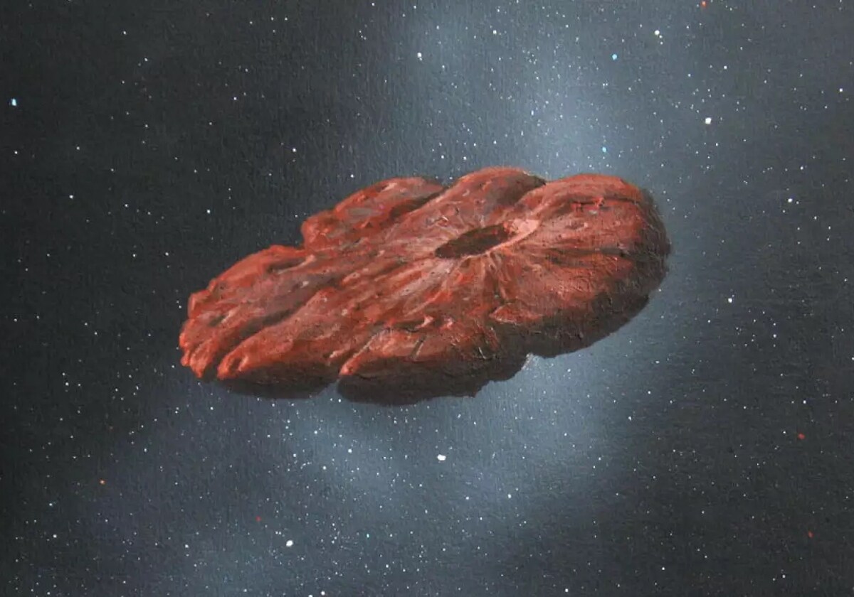 Oumuamua, el misterioso objeto interestelar que nos visitó en 2017