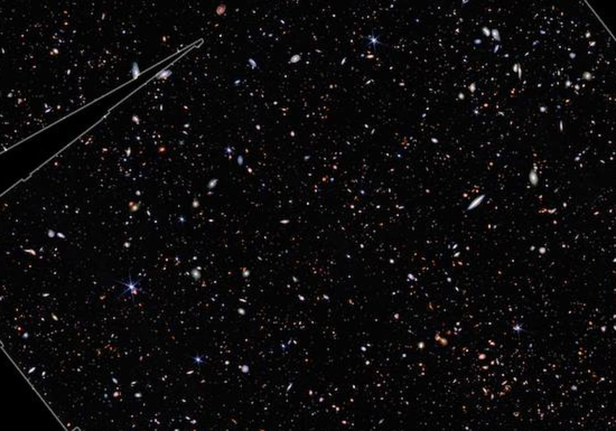 El James Webb encuentra galaxias a solo 350 millones de años del Big Bang