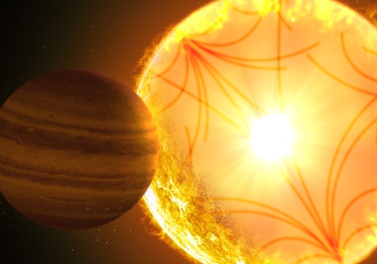 Un planeta 'condenado' a ser tragado por su estrella moribunda da pistas sobre el final de la Tierra