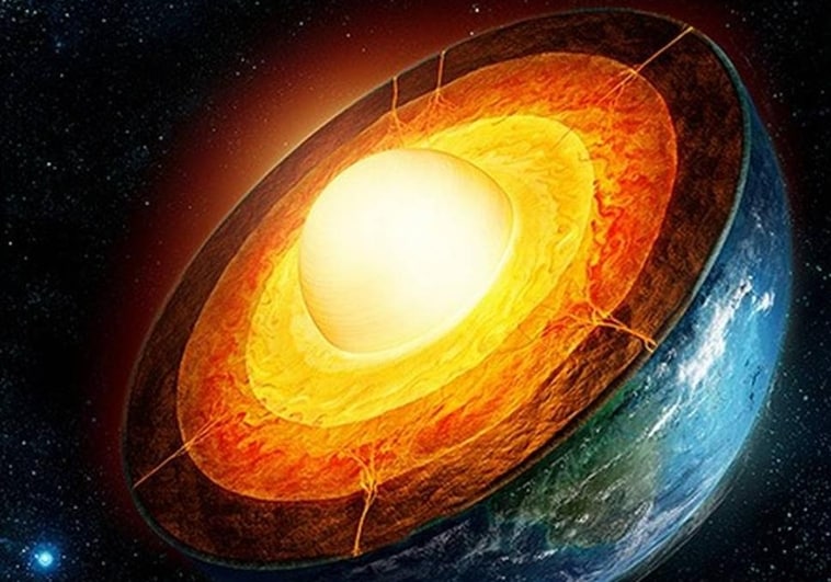 La rotación del núcleo interno de la Tierra se detuvo en 2009, y podría estar invirtiéndose