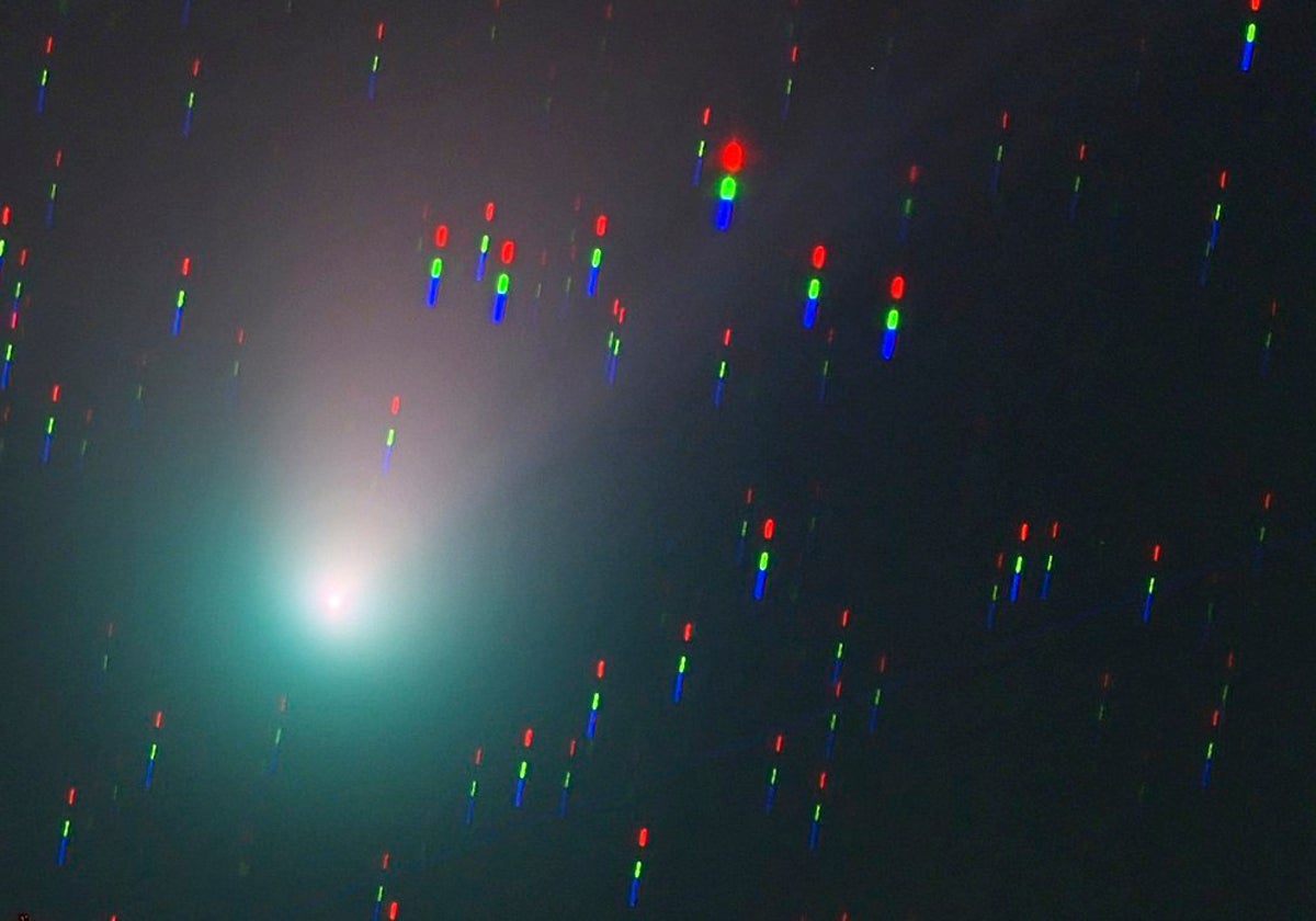 Cometa C/2022 E3 (ZTF) el 10 de enero de 2023 por Andrea Reguitti de la Universidad de Padova