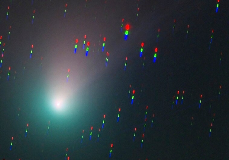 El 'cometa verde' ha aumentado su magnitud y ya se puede ver a simple vista