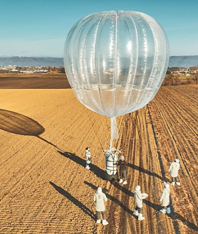 Imagen secundaria 2 - Imágenes de la cápsula y pruebas con el globo