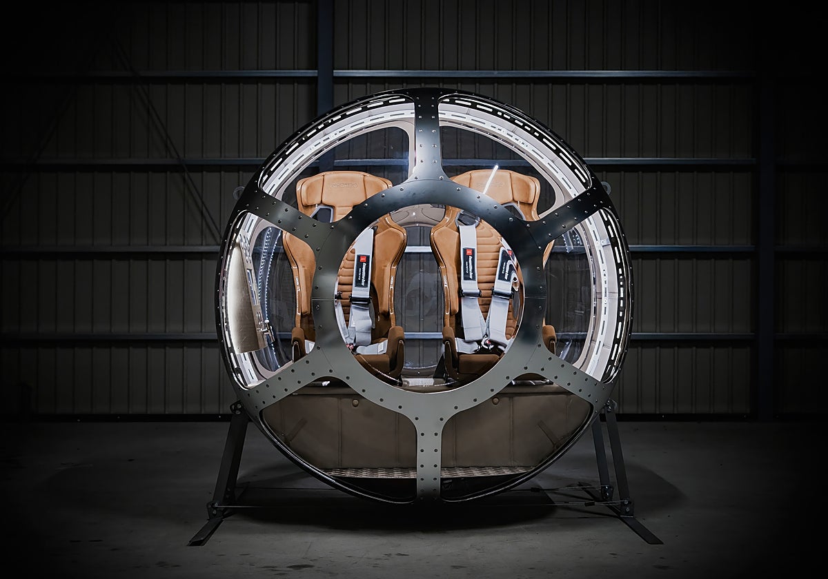 La esfera japonesa para volar a la frontera del espacio