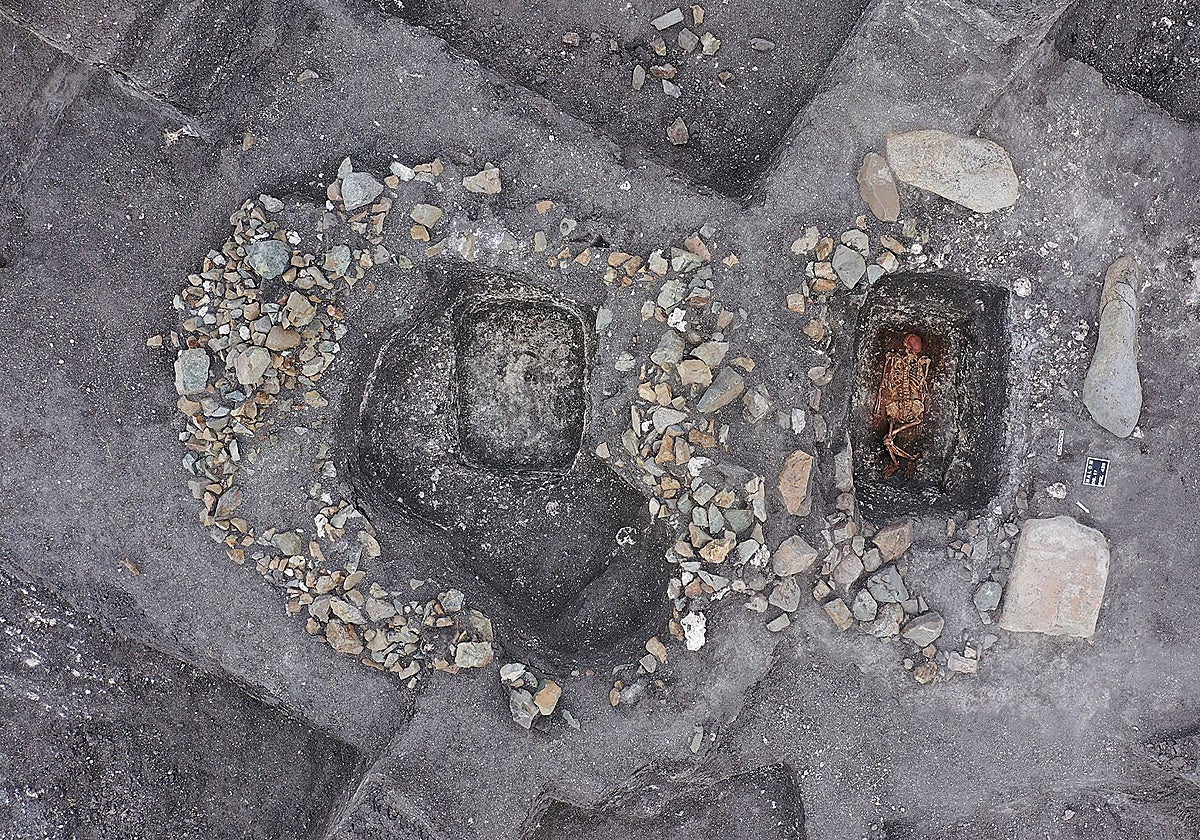 La tumba de un jinete en Malomirovo, Bulgaria