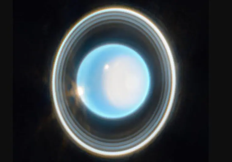 Captan la imagen más nítida de 11 de los 13 anillos de Urano