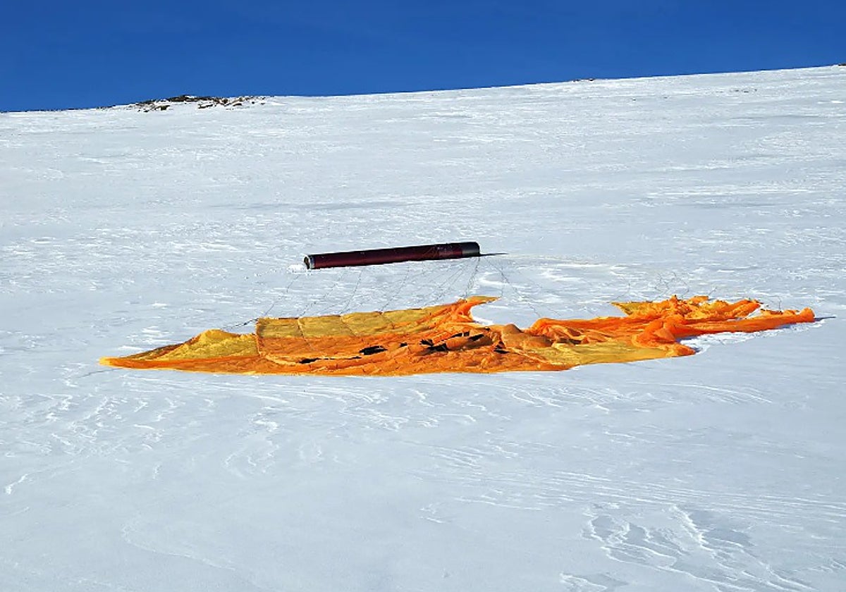 El cohete Texus-58 ya ha sido recuperado por la Corporación Espacial Sueca (SSC)