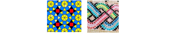 Algunos ejemplos de mosaicos