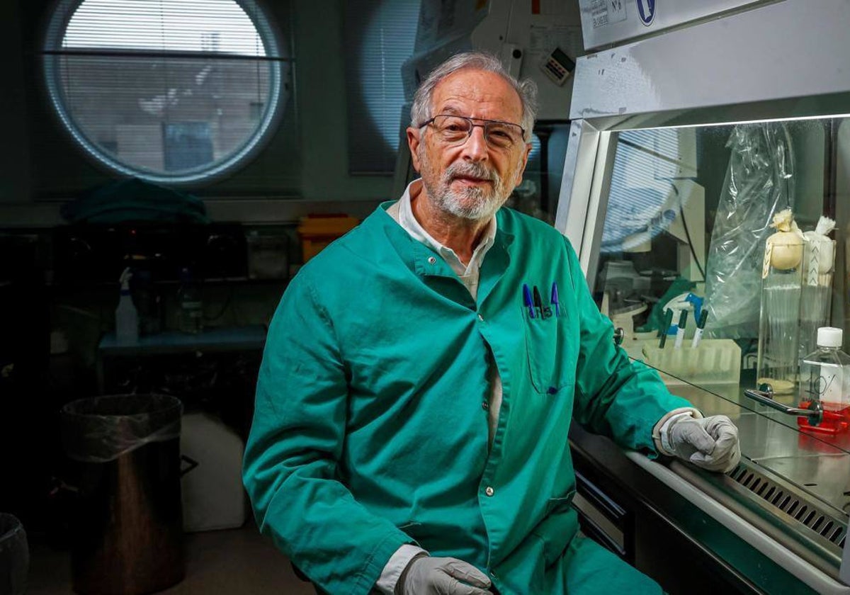 Luis Enjuanes, investigador principal en el laboratorio de Coronavirus del Centro Nacional de Biotecnología (CNB-CSIC)