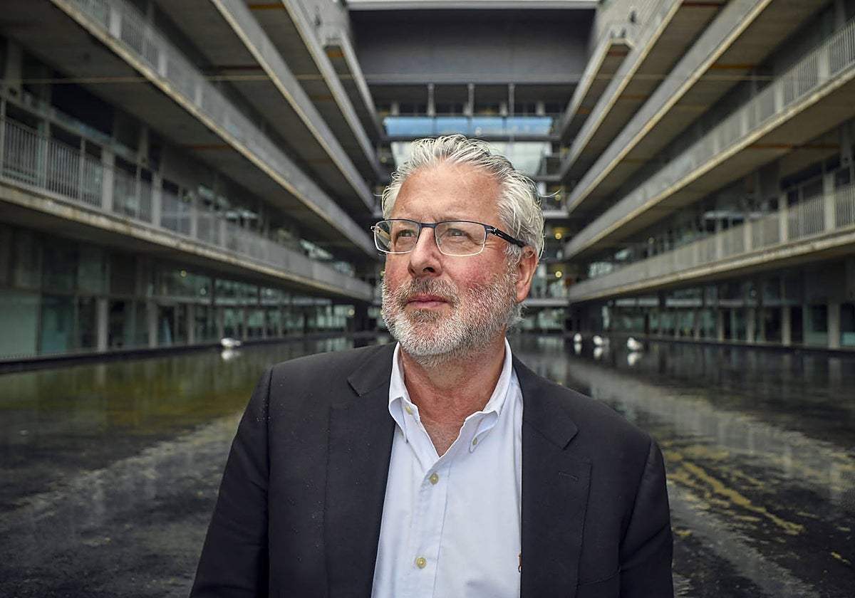 El paleontólogo Neil Shubin, en Barcelona