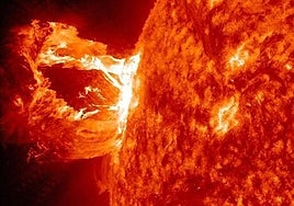 Una tormenta solar 'caníbal' se acerca a la Tierra e impactará contra nosotros en los próximos días